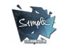 Sticker | s1mple | Cologne 2016