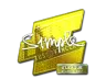 Sticker | s1mple (Foil) | Atlanta 2017