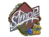 Sticker | s1mple (Glitter) | Rio 2022