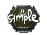 Sticker | s1mple | London 2018