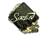 Sticker | S1ren (Gold) | Rio 2022