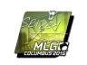 Sticker | seized (Foil) | MLG Columbus 2016