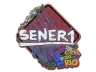 Sticker | SENER1 (Glitter) | Rio 2022