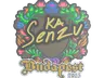 Sticker | Senzu (Embroidered) | Budapest 2025