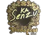 Sticker | Senzu (Gold) | Budapest 2025