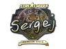Sticker | sergej (Gold) | Berlin 2019