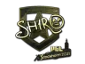 Sticker | sh1ro (Gold) | Stockholm 2021