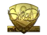 Sticker | shroud (Gold) | Krakow 2017