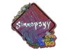Sticker | sinnopsyy (Glitter) | Rio 2022