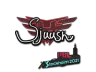 Sticker | sjuush | Stockholm 2021