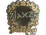 Sticker | slaxz- (Gold) | Budapest 2025