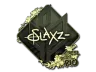 Sticker | slaxz- (Gold) | Rio 2022
