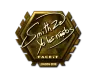 Sticker | SmithZz (Gold) | London 2018