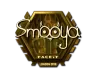 Sticker | smooya (Gold) | London 2018