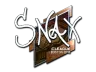 Sticker | Snax (Foil) | Boston 2018