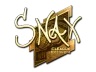 Sticker | Snax (Gold) | Boston 2018