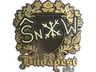 Sticker | snow (Gold) | Budapest 2025