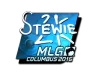 Sticker | Stewie2K (Foil) | MLG Columbus 2016