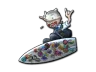 Sticker | Sticker Bomb Surf K (Foil)