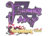 Sticker | Summer (Glitter) | Shanghai 2024