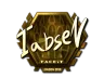 Sticker | tabseN (Gold) | London 2018