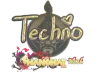 Sticker | Techno4K (Glitter) | Shanghai 2024