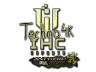 Sticker | Techno4K (Gold) | Antwerp 2022