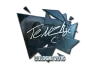 Sticker | TENZKI (Foil) | Cologne 2016