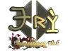 Sticker | TRY (Gold) | Shanghai 2024