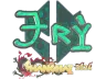Sticker | TRY (Holo) | Shanghai 2024