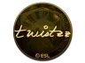 Sticker | Twistzz (Gold) | Katowice 2019