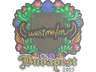 Sticker | westmelon (Embroidered) | Budapest 2025