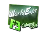 Sticker | WorldEdit (Foil) | Cologne 2015