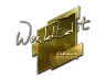 Sticker | WorldEdit (Gold) | Boston 2018