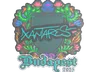 Sticker | XANTARES (Embroidered) | Budapest 2025