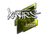 Sticker | XANTARES (Foil) | Boston 2018
