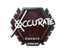 Sticker | xccurate | London 2018