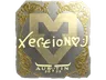 Sticker | xertioN (Gold) | Austin 2025