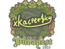 Sticker | xKacpersky | Budapest 2025
