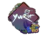 Sticker | yuurih (Glitter) | Rio 2022
