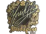 Sticker | yuurih (Gold) | Budapest 2025