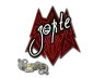 Sticker | zorte (Glitter) | Paris 2023