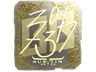 Sticker | zorte (Gold) | Austin 2025