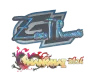 Sticker | ztr (Glitter) | Shanghai 2024