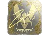 Sticker | ZywOo (Gold) | Austin 2025